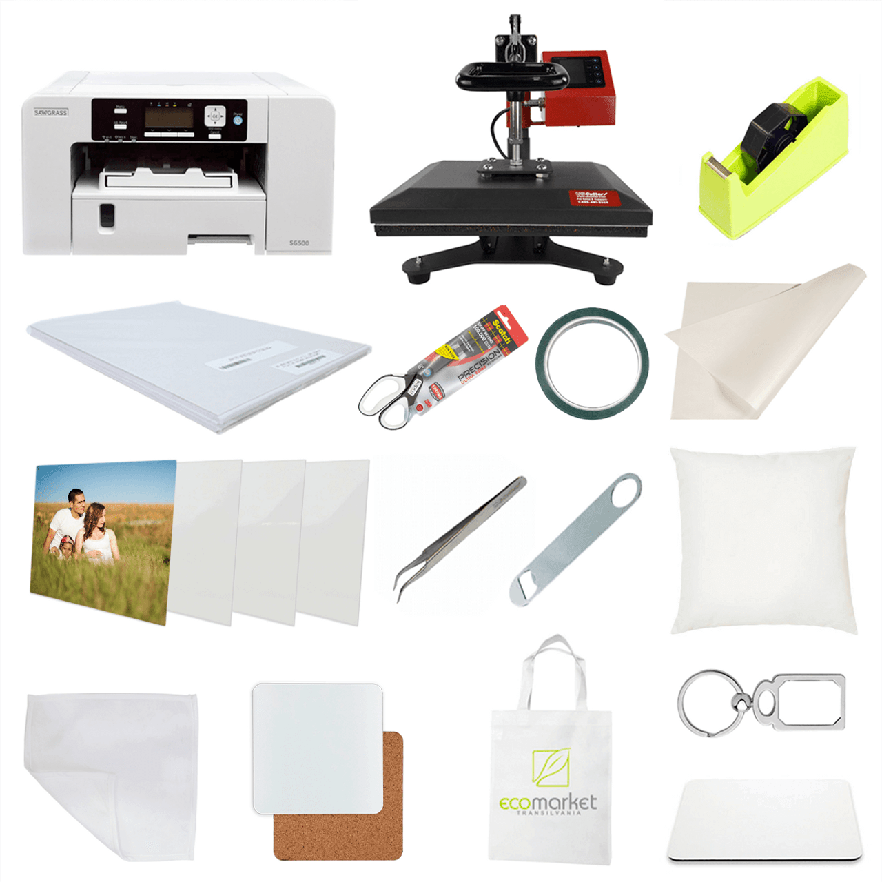 Heat Transfer & Sublimation Starter Packages