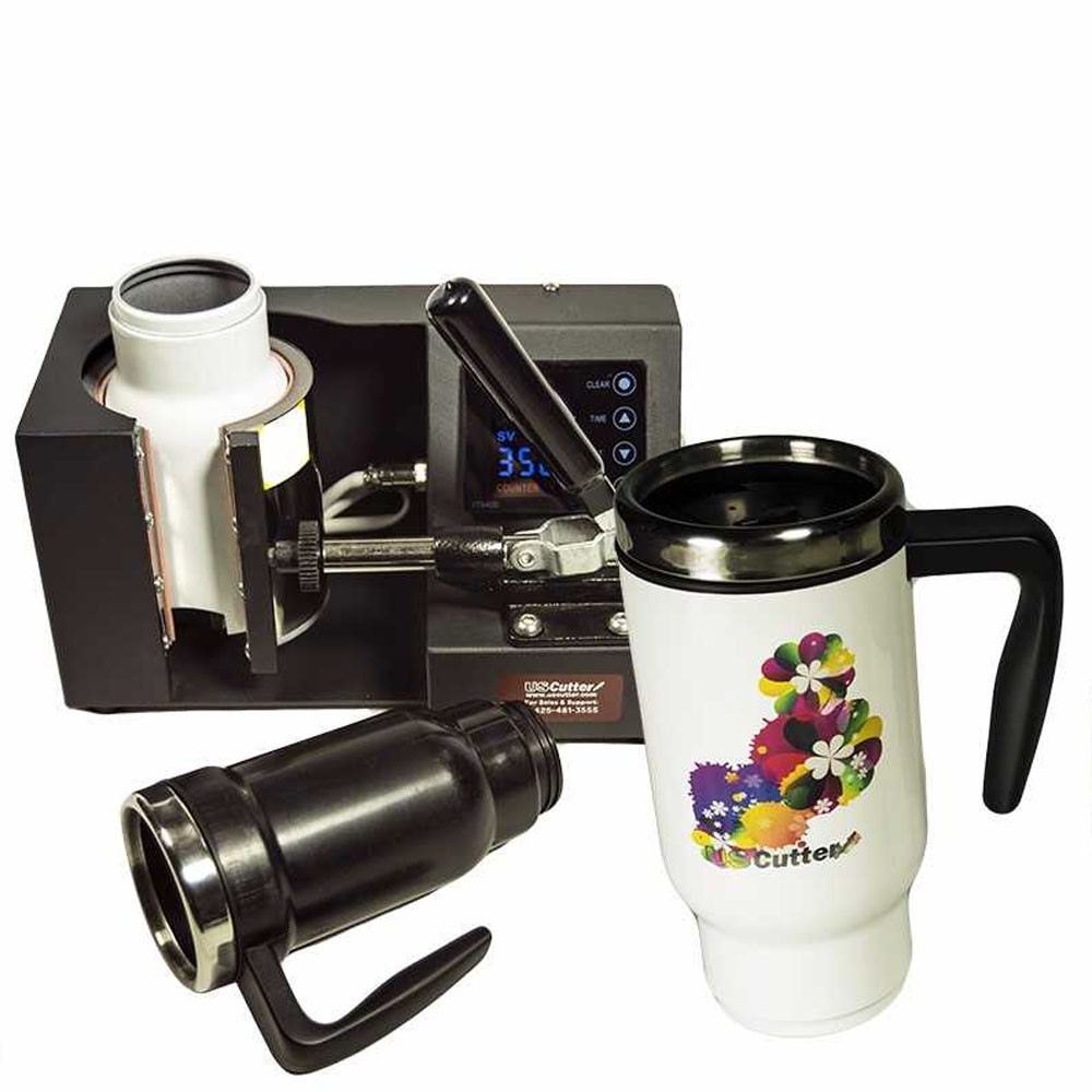 17oz Stainless Steel Travel Mug Dye Sublimation Blank USCutter