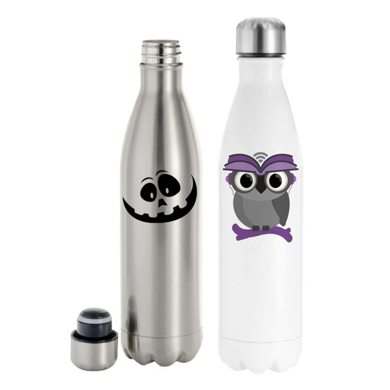 Design Your Own Water Bottle - 17 oz - Stainless Steel - Full Color  Printing