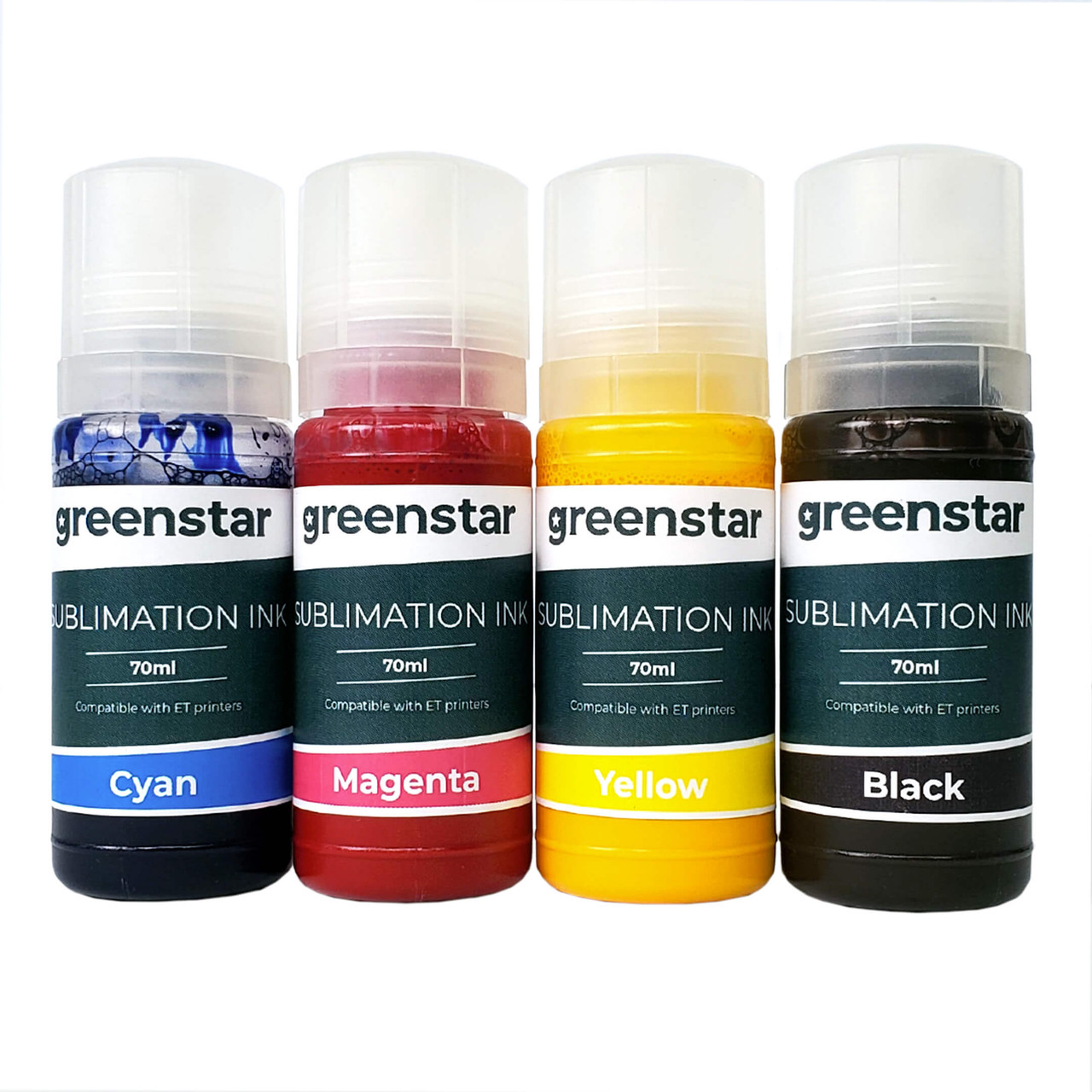 Greenstar Dye Sublimation Ink for Epson EcoTank Printers