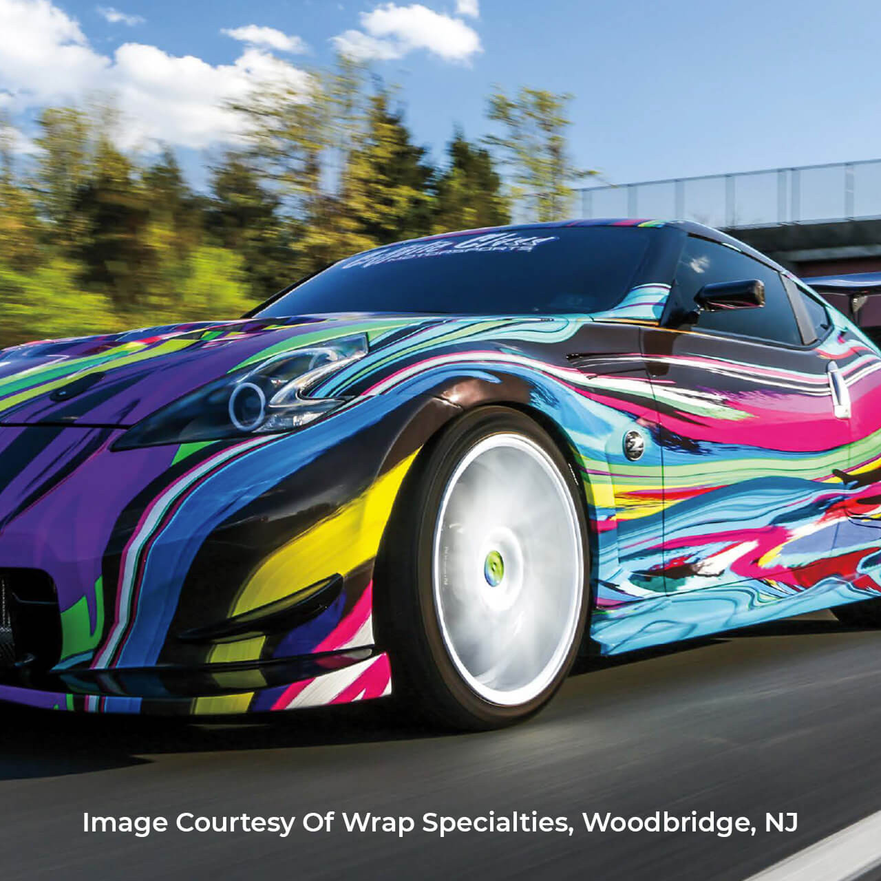 Proslide Example ORAJET® 3951RA+ ProSlide™ Professional Wrapping Film with RapidAir ...