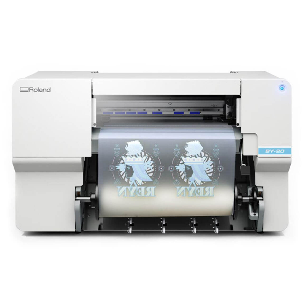 Gallery DTF Printer Bundle 1390R, CMYKW Inks, DTF Powder, Cold Peel Film,  Software, Inline Roll Shaker & Oven With Filter