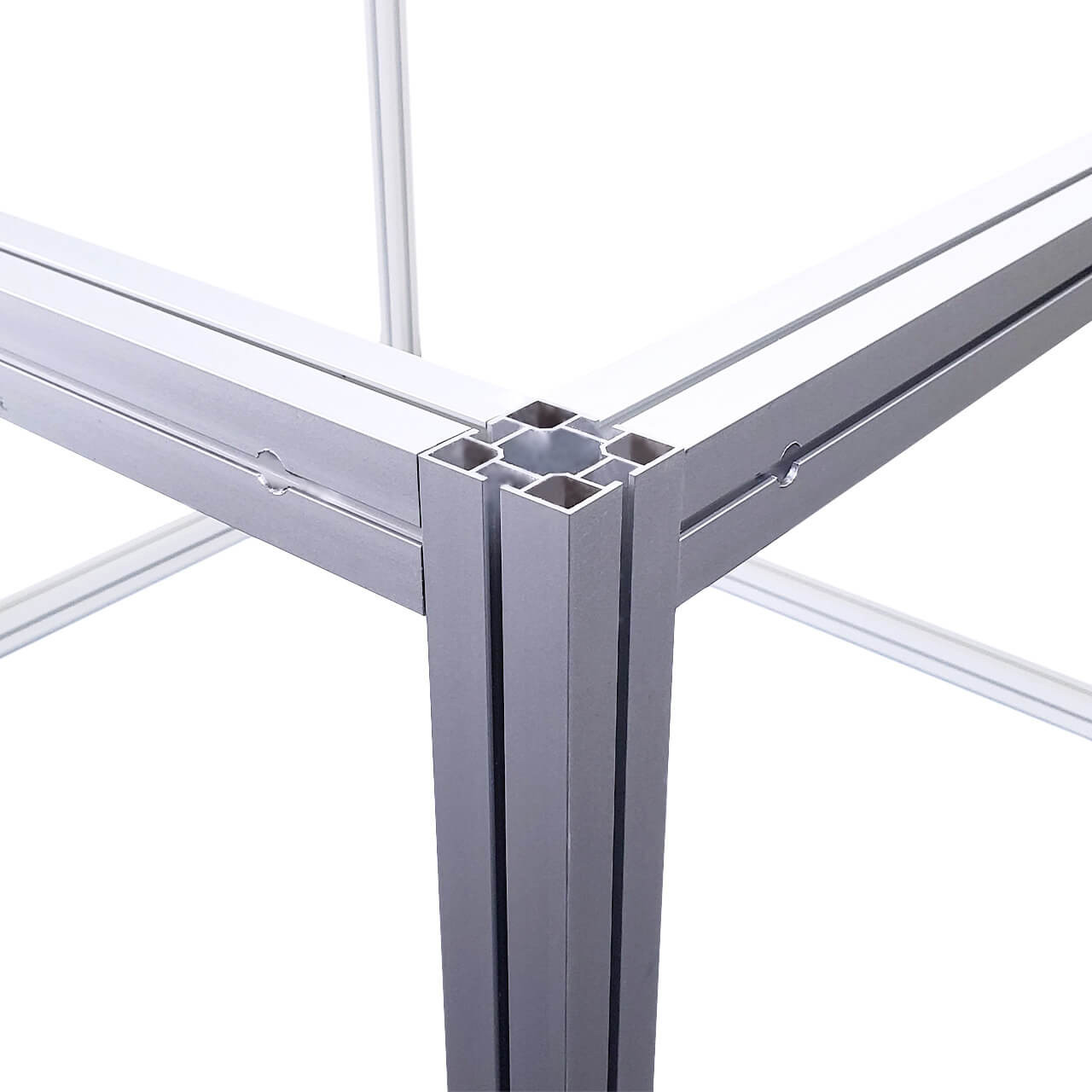 Portable Working Table Frame with Collapsible Modular Pieces