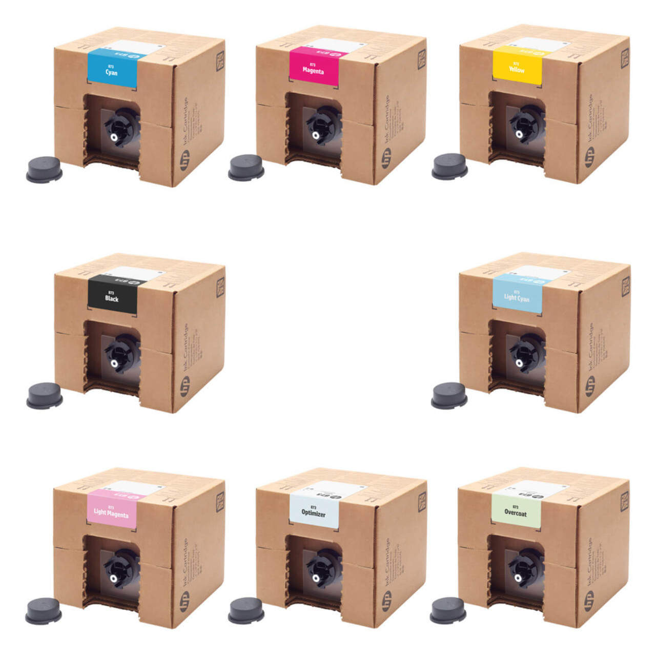 HP 873 3L Latex 8 Cartridge Set for Latex 800