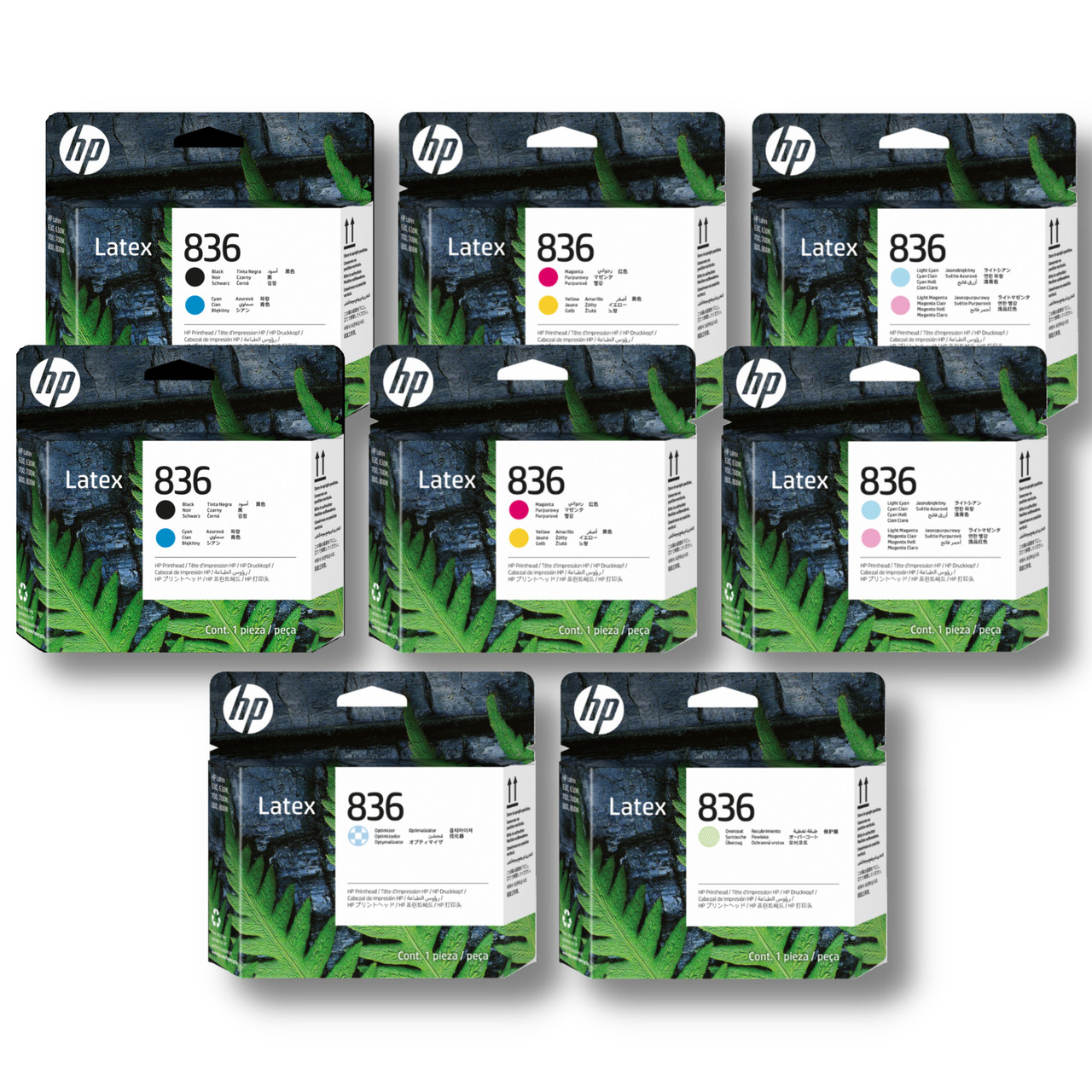 HP ラテックスプリンター　836 プリントヘッド　計8本 HP ラテックスプリンター 836 プリントヘッド 計8本 HP 836