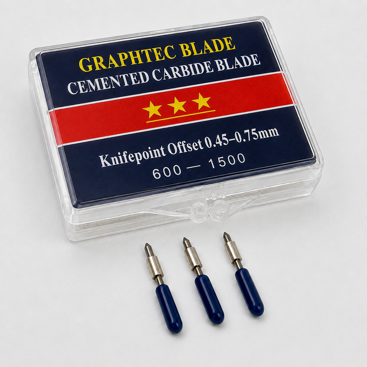 Graphtec Compatible 1.5mm 60 degree blades 3 per pack