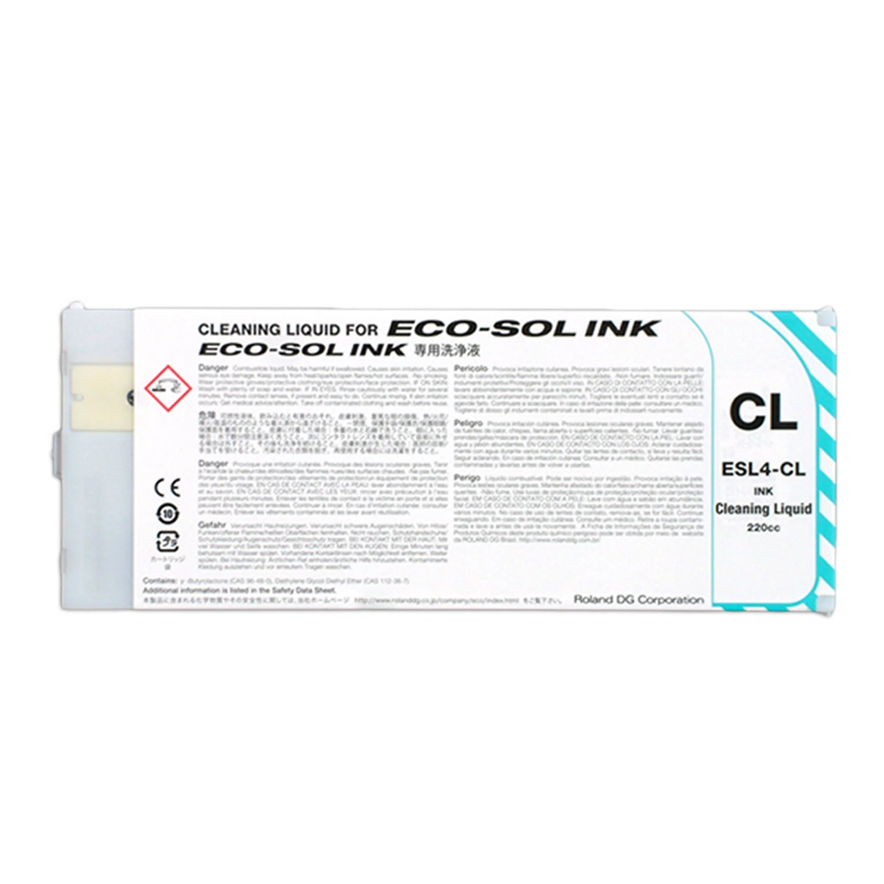 Roland Cleaning Cartridge Eco-Sol MAX2 ESL4-CL2 220cc