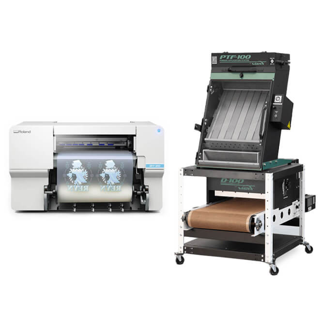 Roland VersaSTUDIO BY-20 DTF Direct to Film Printer and Vastex