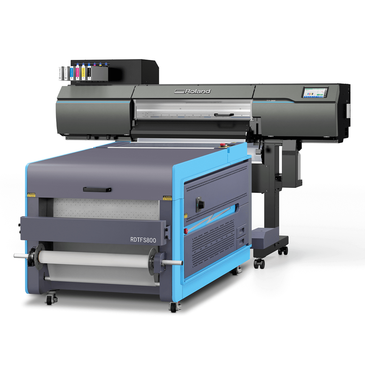 Roland RDTFS800 Inline Powder Shaker Dryer with Fume Extractor for