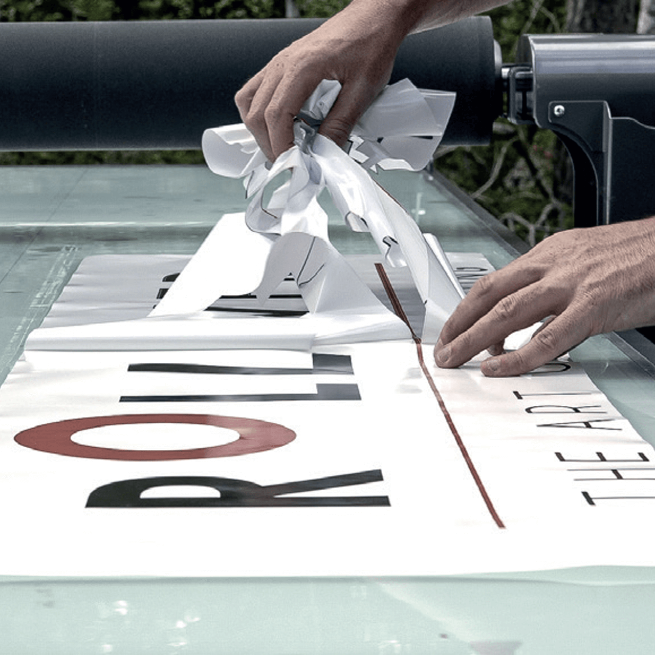 Rollover Flexi F1510 5ft x 3.5ft Flatbed Applicator Table