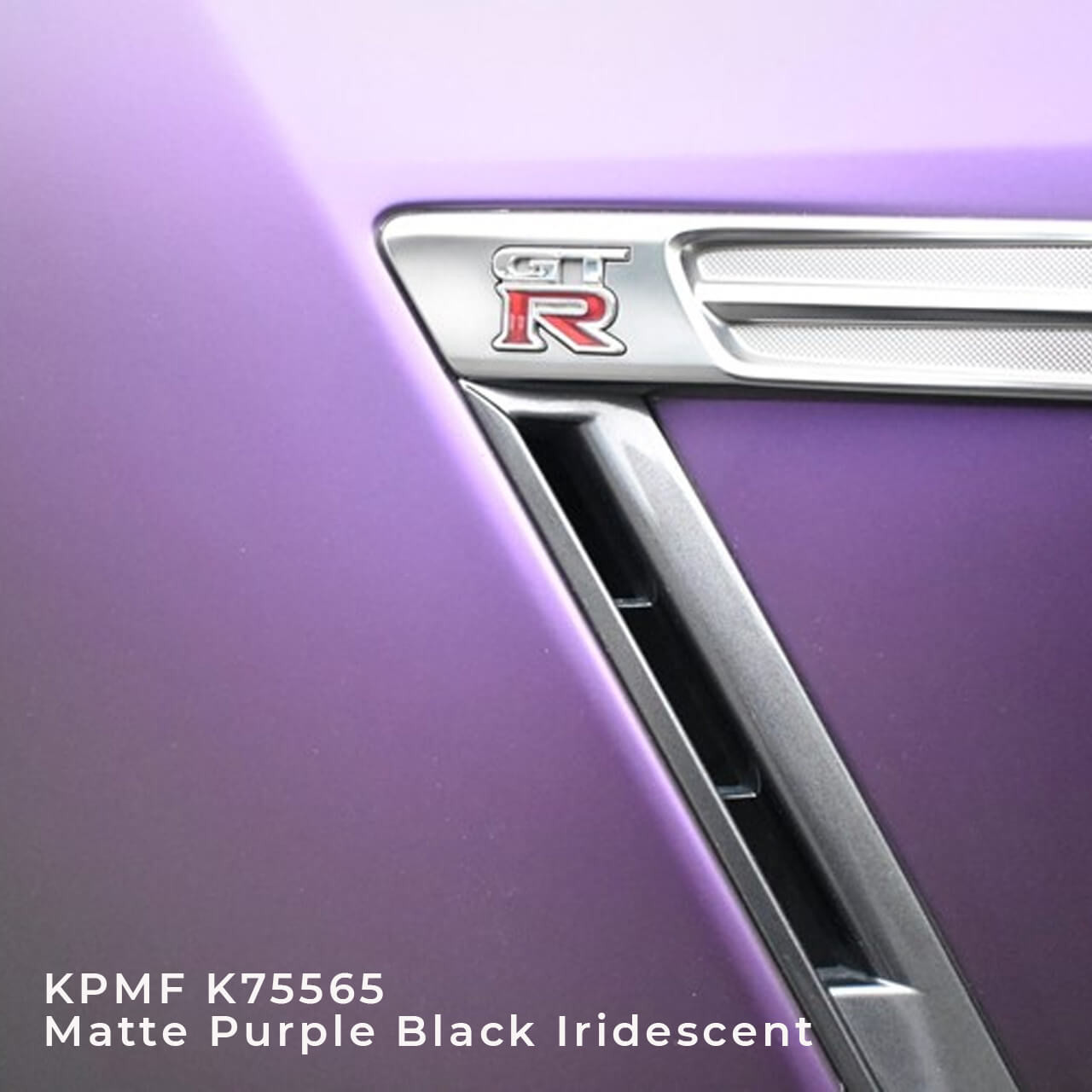 KPMF K75400 Series Gloss Hypnotic Black Violet Vinyl Vehicle Wrap