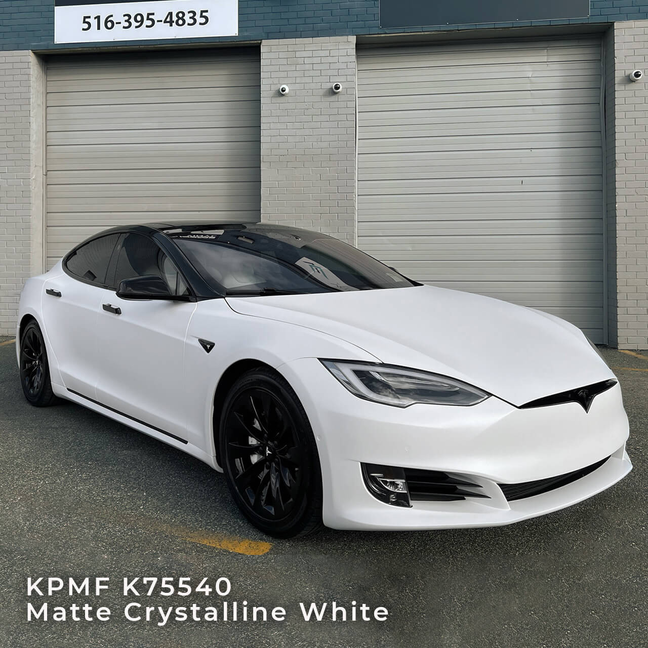 KPMF K75400 Series Matte Crystalline White Vinyl Vehicle Wrap (K75540)