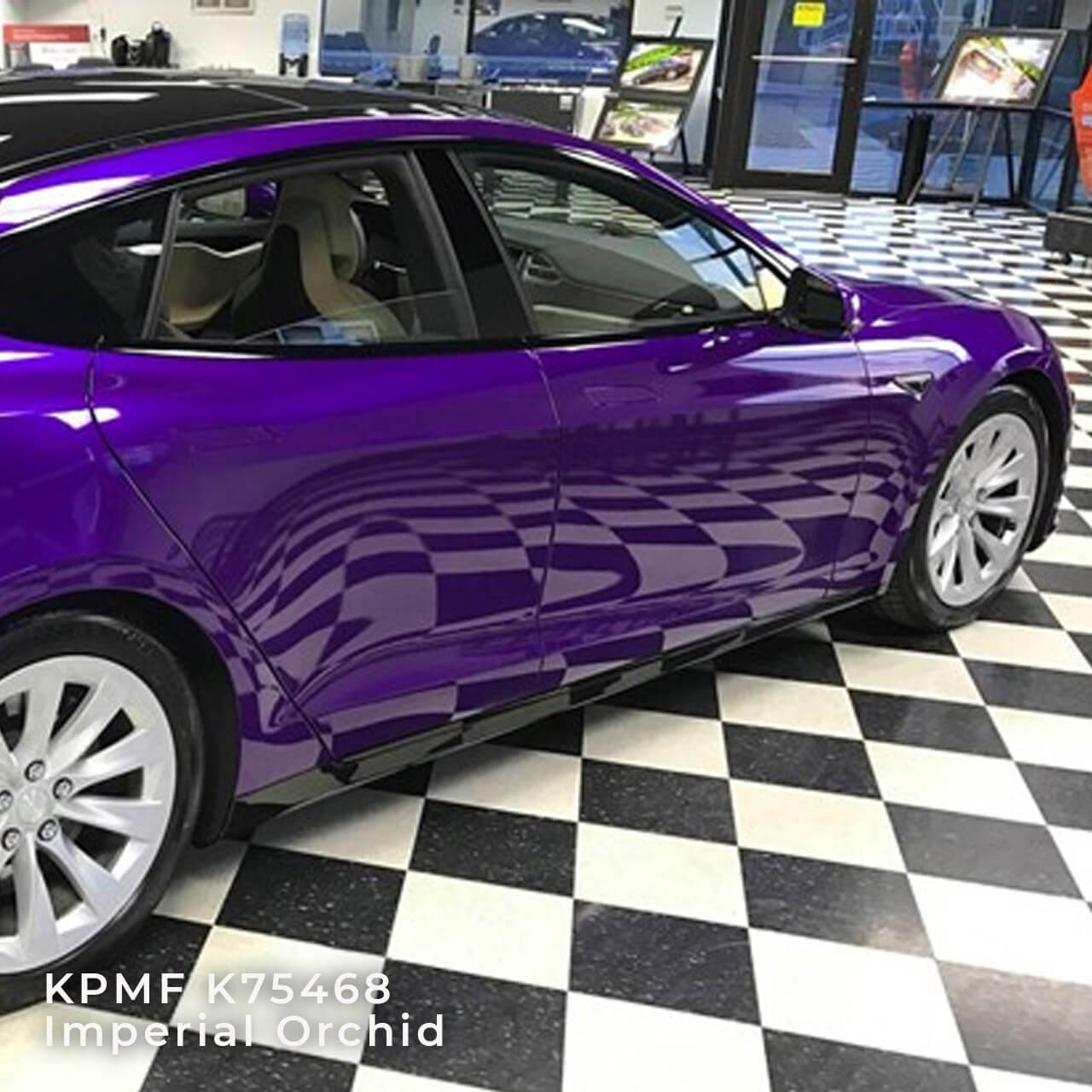 KPMF K75400 Series Gloss Imperial Orchid Vinyl Vehicle Wrap (K75468)