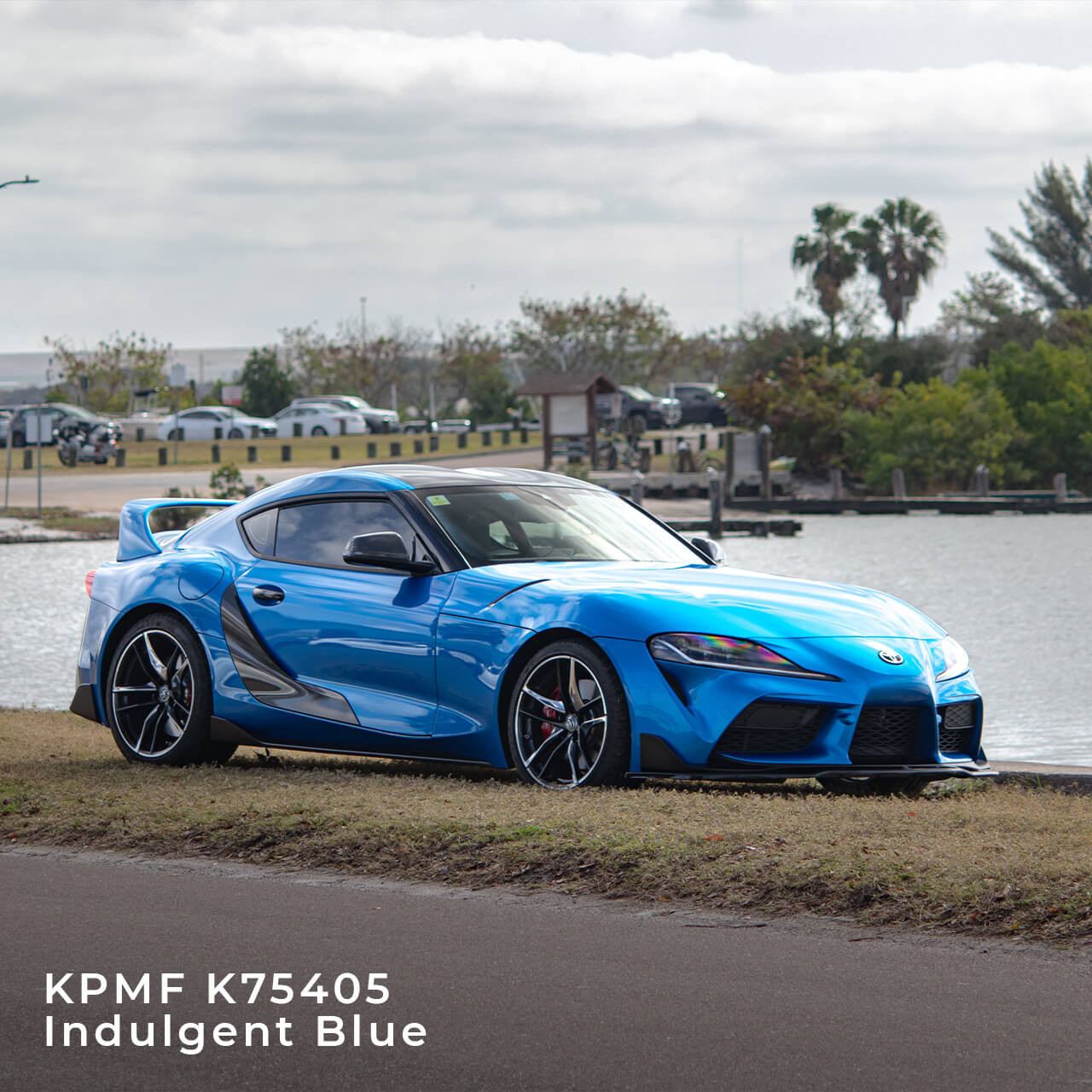KPMF K75400 Series Gloss Indulgent Blue Vinyl Vehicle Wrap (K75405)