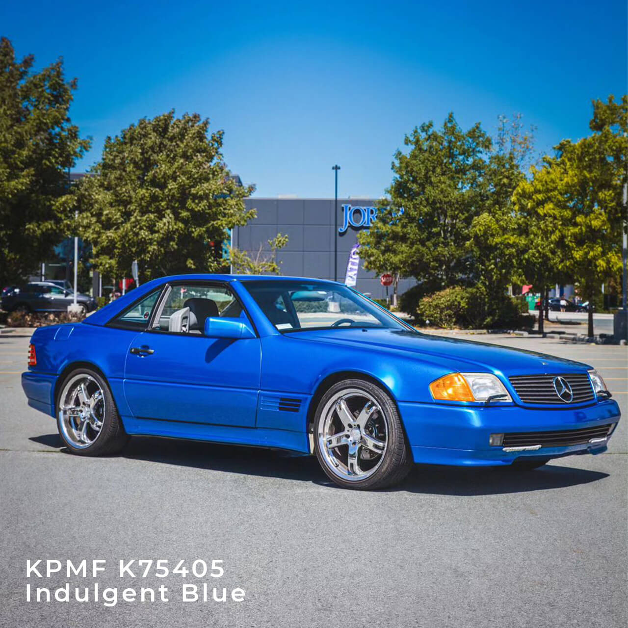 KPMF K75400 Series Gloss Indulgent Blue Vinyl Vehicle Wrap (K75405)