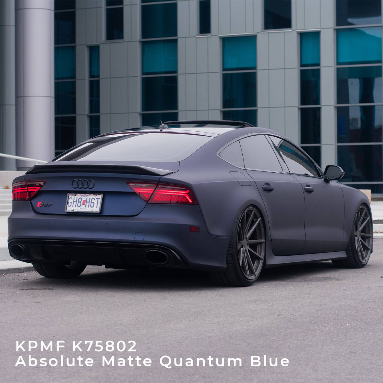 KPMF K75400 Series Absolute Matte Quantum Blue Vinyl Vehicle Wrap (K75802)