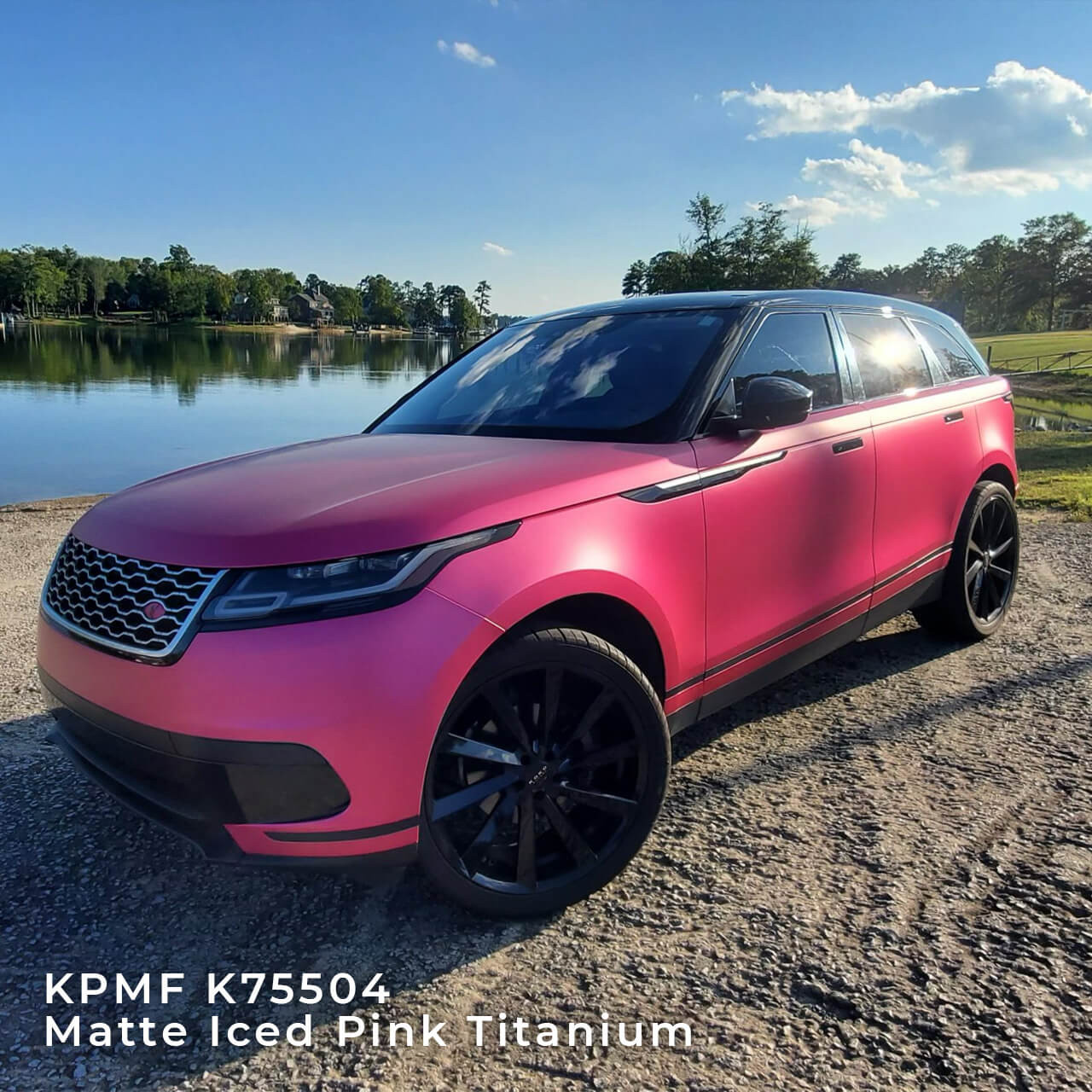 KPMF K75400 Series Matte Iced Pink Titanium Vinyl Vehicle Wrap