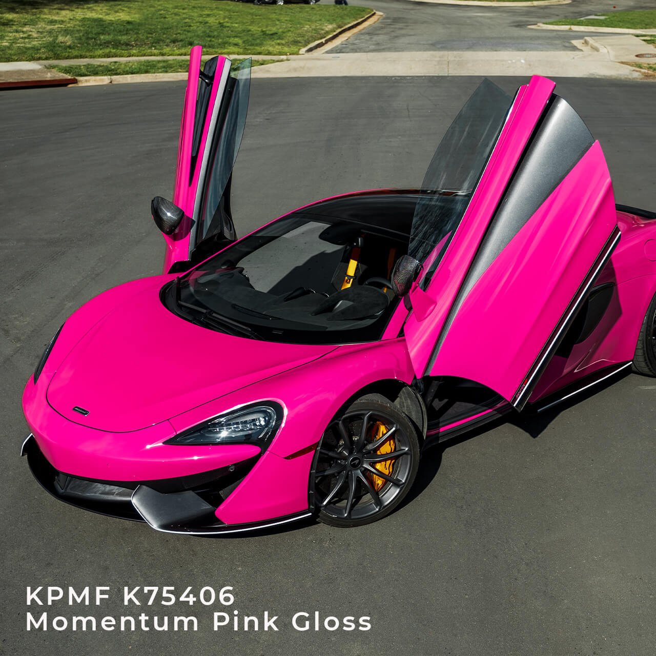 KPMF K75400 Series Gloss Momentum Pink Vinyl Vehicle Wrap (K75406)
