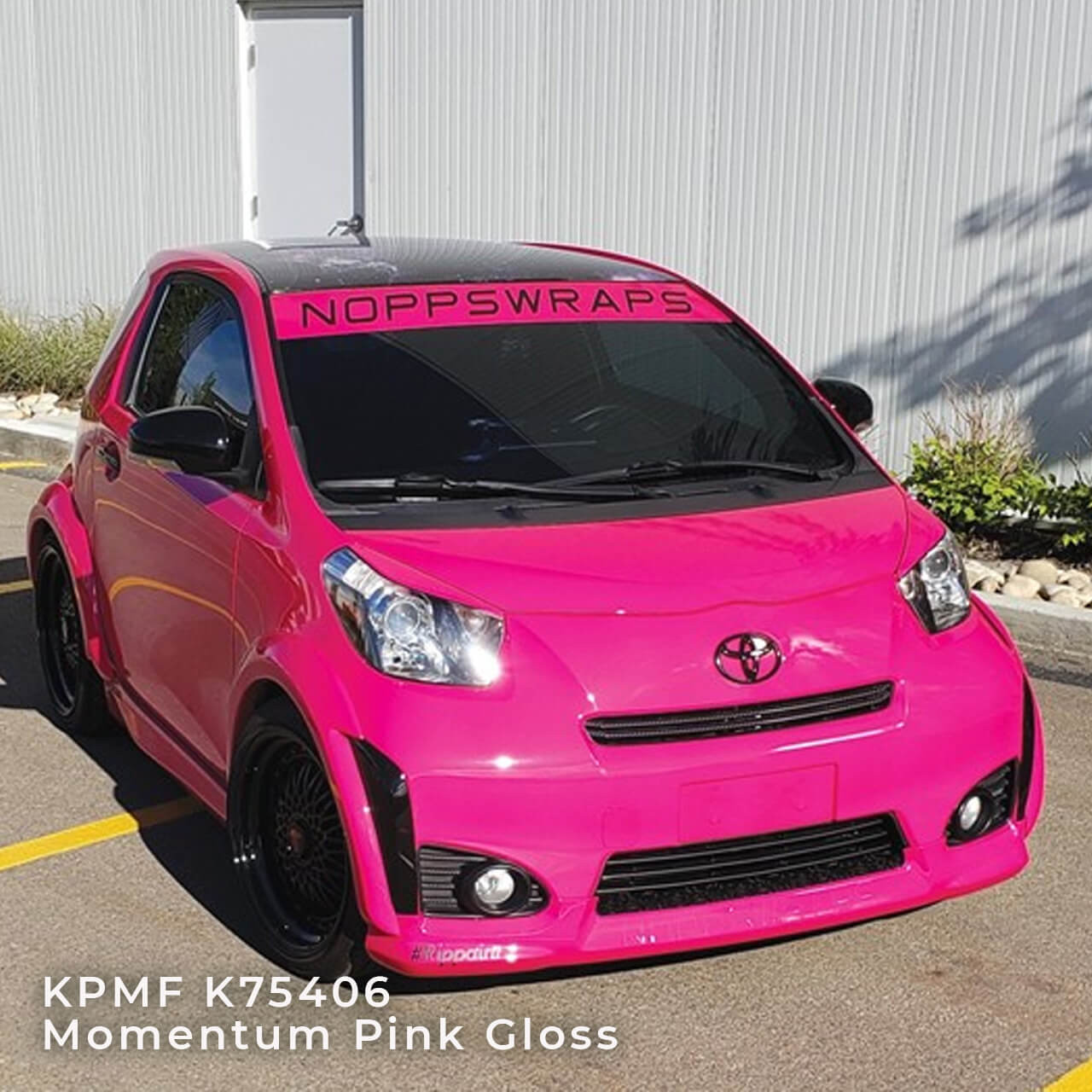 pink_merページ KPMF K75400 Series Gloss Momentum Pink Vinyl Vehicle Wrap (K75406)