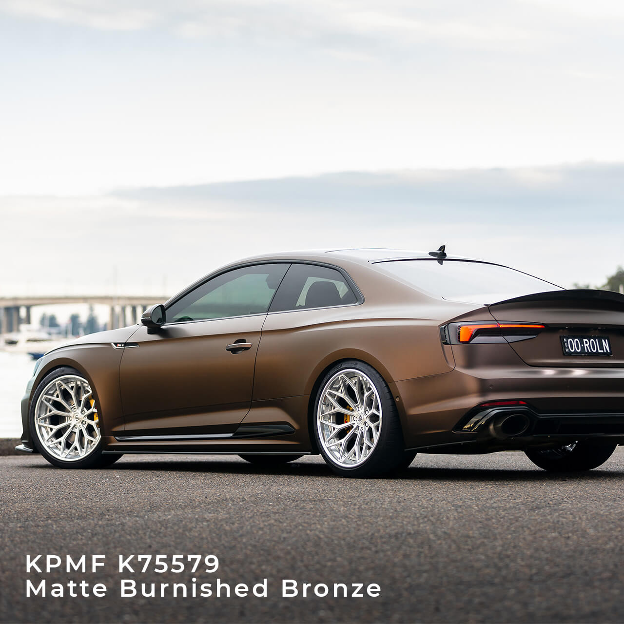 KPMF K75400 Series Matte Burnished Bronze Vinyl Vehicle Wrap (K75579)