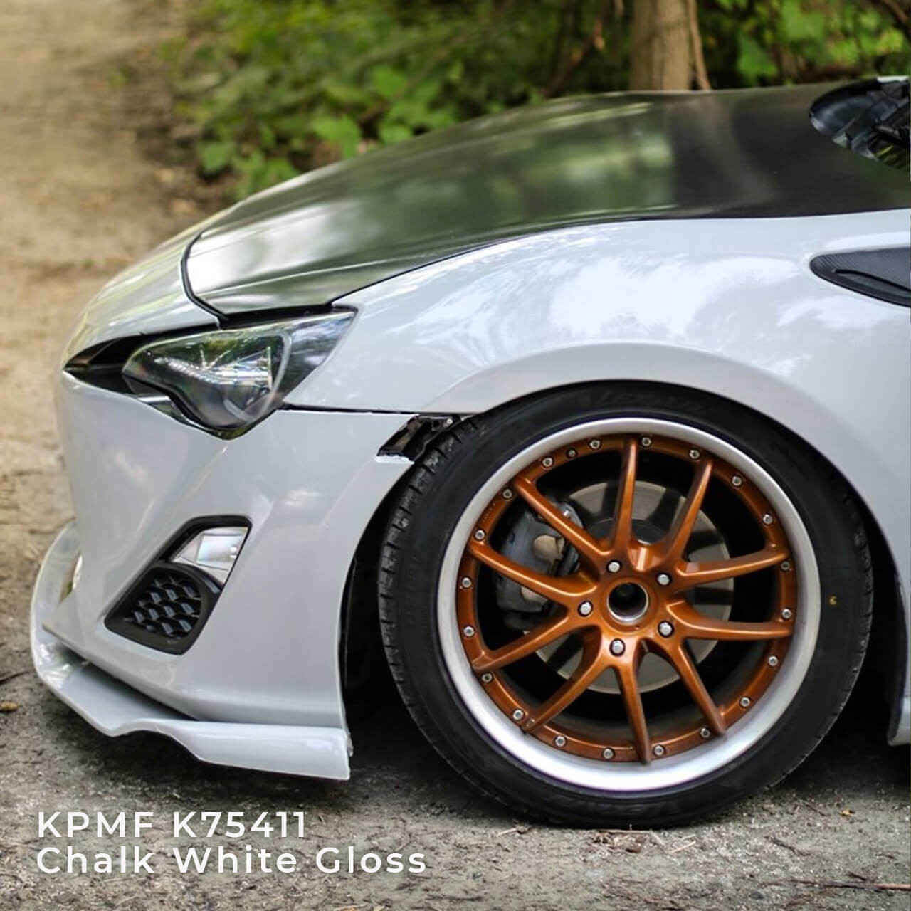 KPMF K75400 Series Gloss Chalk White Vinyl Vehicle Wrap (K75411)