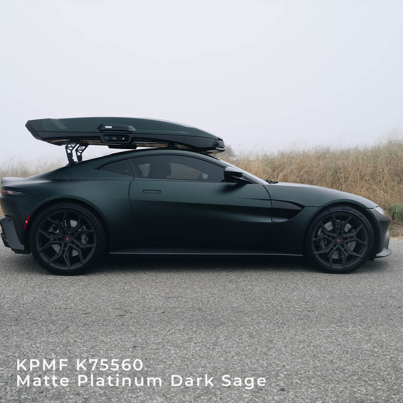 KPMF K75400 Series Matte Platinum Dark Sage Vinyl Vehicle Wrap (K75560)