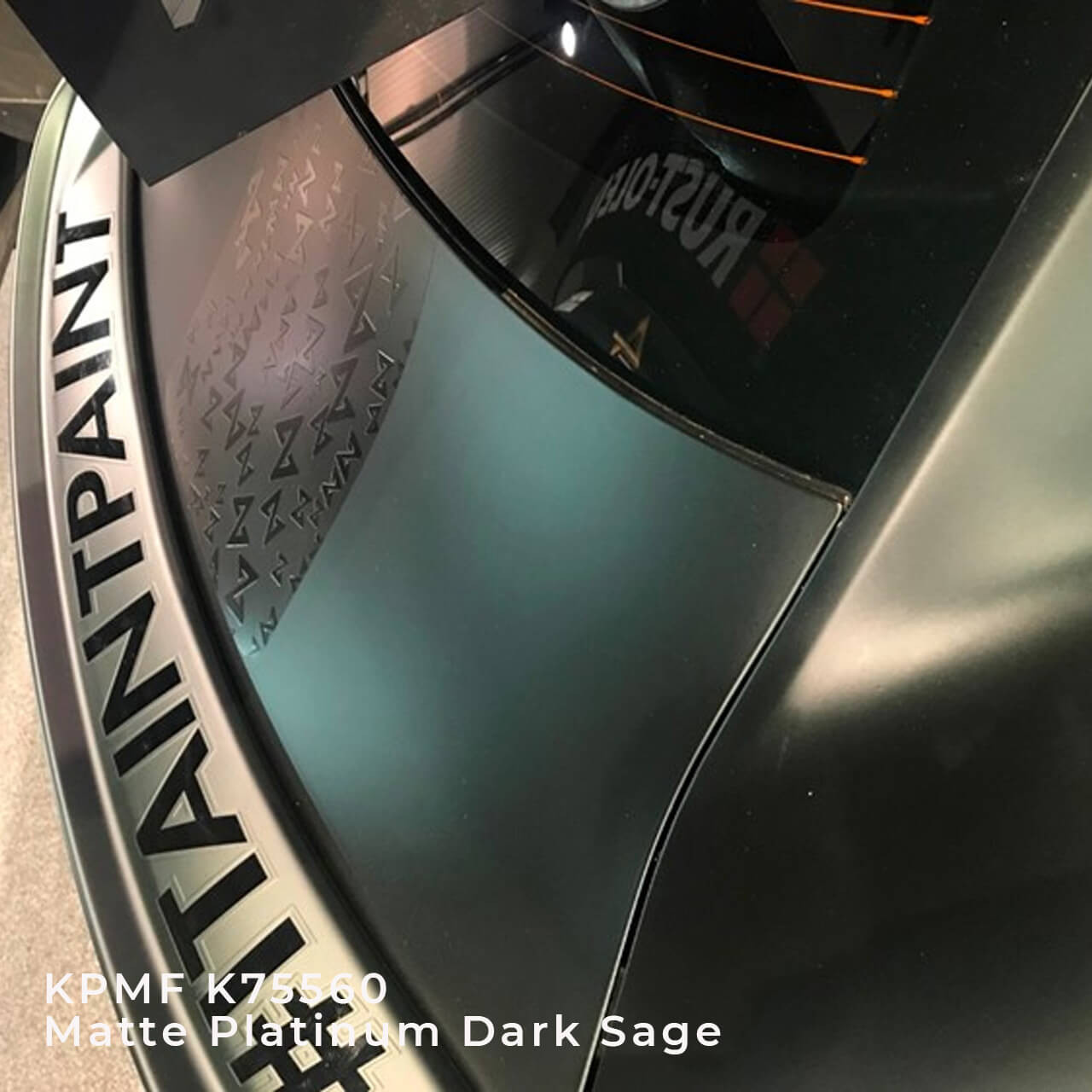 KPMF K75400 Series Matte Platinum Dark Sage Vinyl Vehicle Wrap