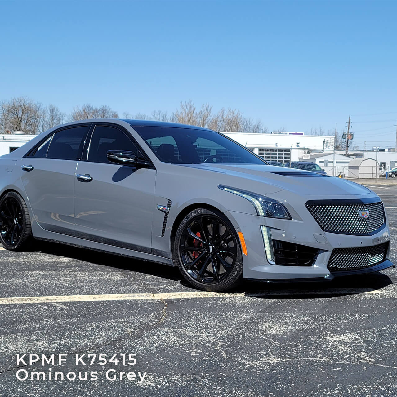 KPMF K75400 Series Gloss Ominous Grey Vinyl Vehicle Wrap (K75415)