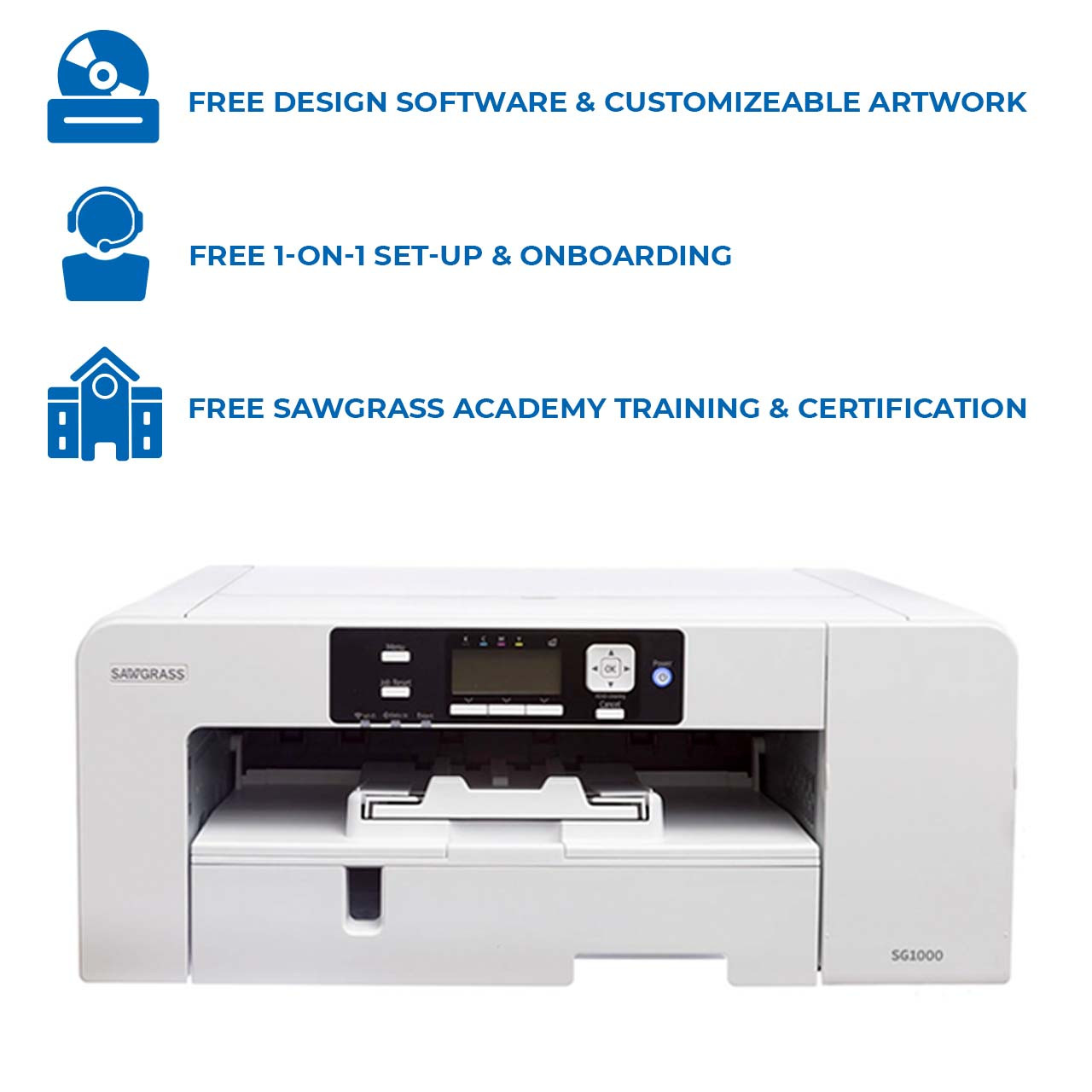 Sawgrass Virtuoso SG1000 Sublimation Printer & Ink Bundle