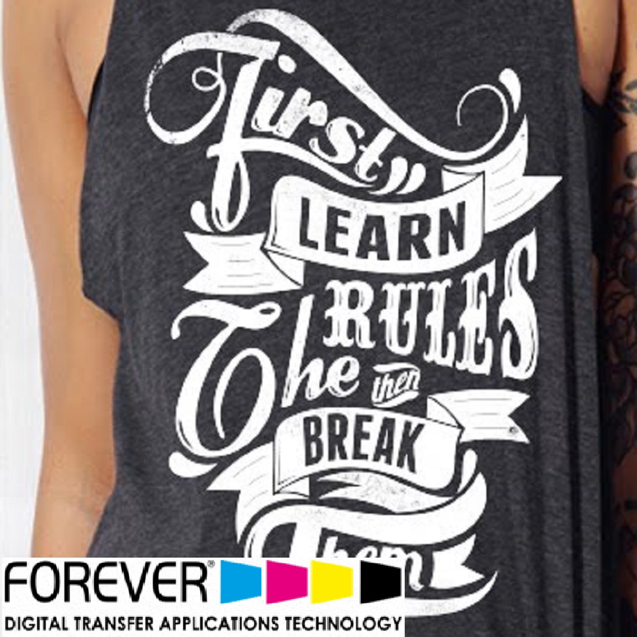 FOREVER Flex-Soft (No-Cut) laser heat transfer paper 