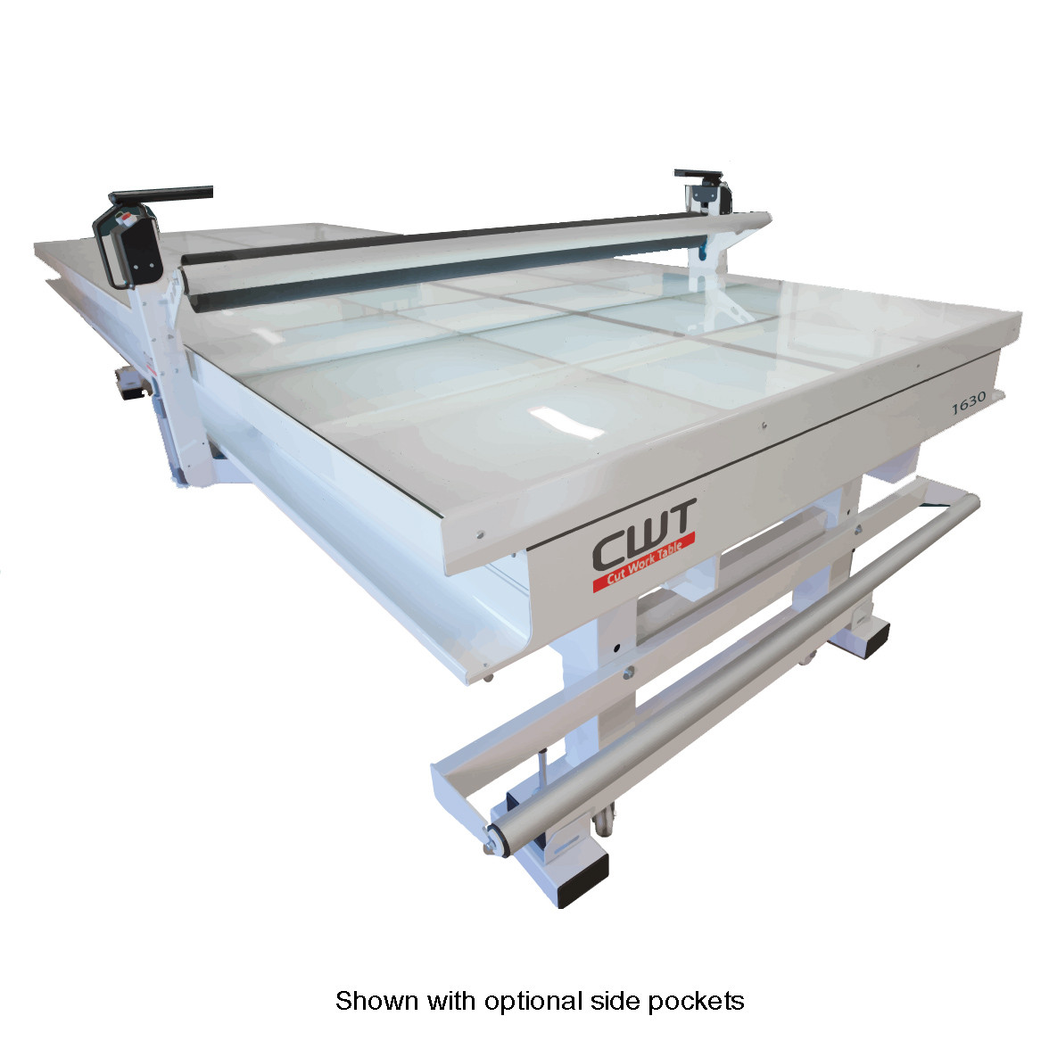 CWT 1630 Regular Work Table and Flat Bed Applicator 9'10" x 5'3
