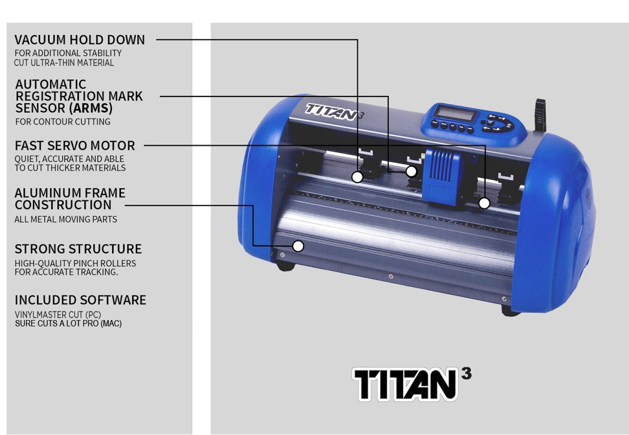 Table TITAN 3 Contour Cutting Craft Vinyl Cutter