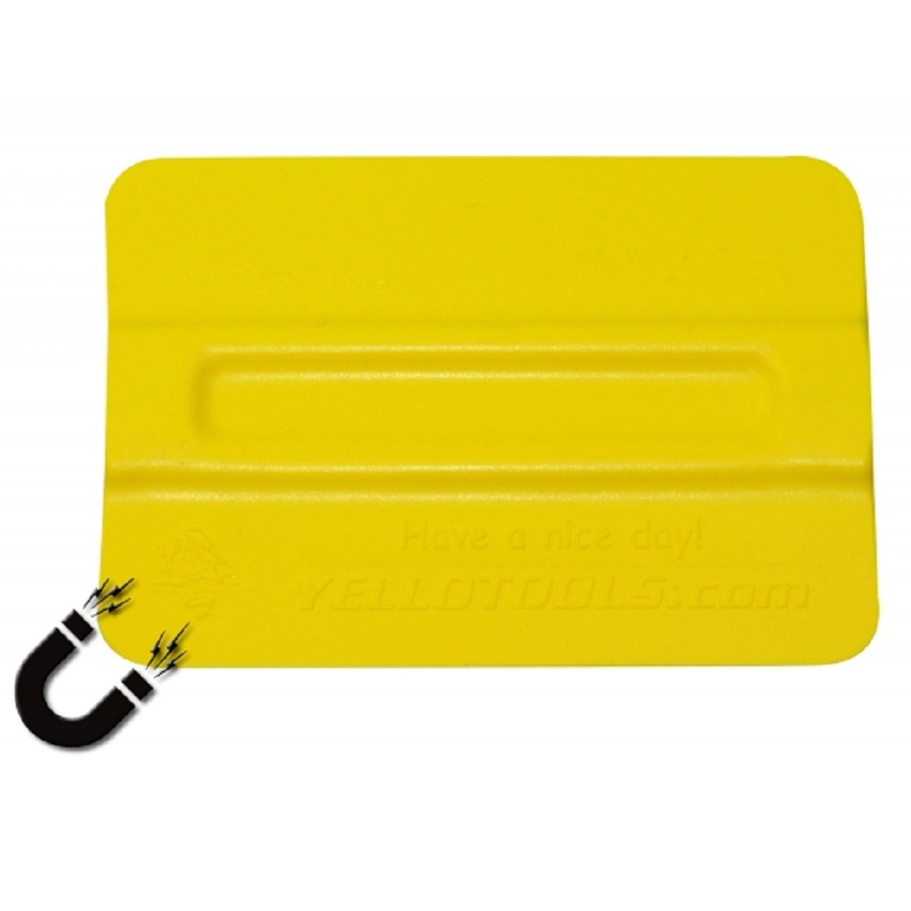 Yellotools TonnyMag Squeegee w/ Interior Magnet (Selectable Firmness )