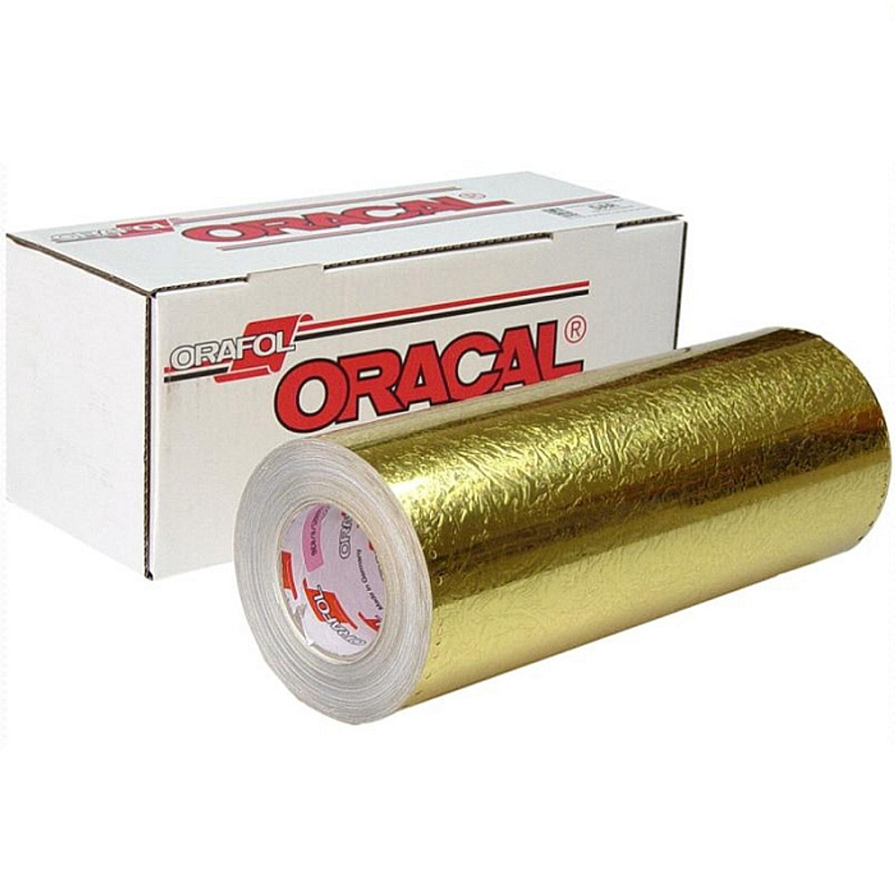 Oracal 352 - Gold Chrome - Permanent Vinyl - 12 x 5 Ft Rolls