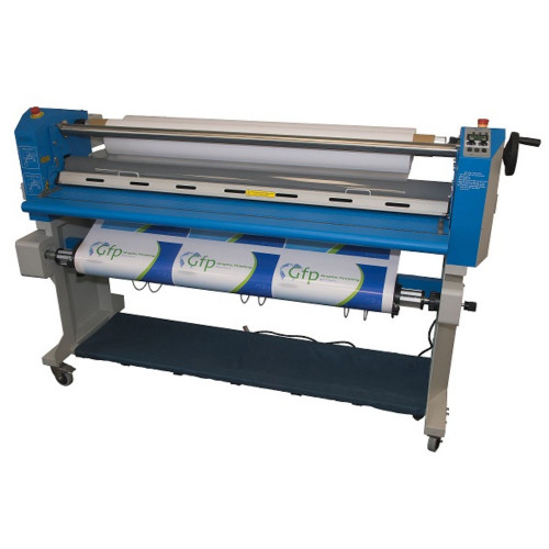 Gfp 563TH-4R MaxPro 63" Top Heat Laminator with Rewind