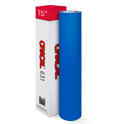 15" ORACAL 631 Removable Adhesive Indoor/ Outdoor Vinyl (Punched)