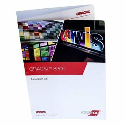 ORACAL Color Guide for 8300 Series Transparent Vinyl