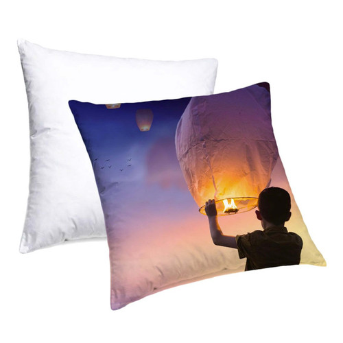 Printable Pillow Case Dye Sublimation Blank - 15.75in x 15.75in