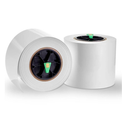 iColor Premium Gloss Paper Label Media Roll for iColor 250 - Non Die Cut (4.75in x 150ft) 2PK