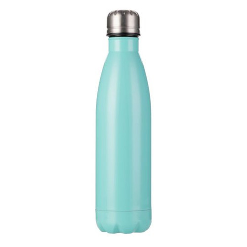 Mint Green 17oz Stainless Steel Coke-Shaped Water Bottle Dye Sublimation Blank