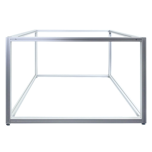 Portable Working Table Frame with Collapsible Modular Pieces