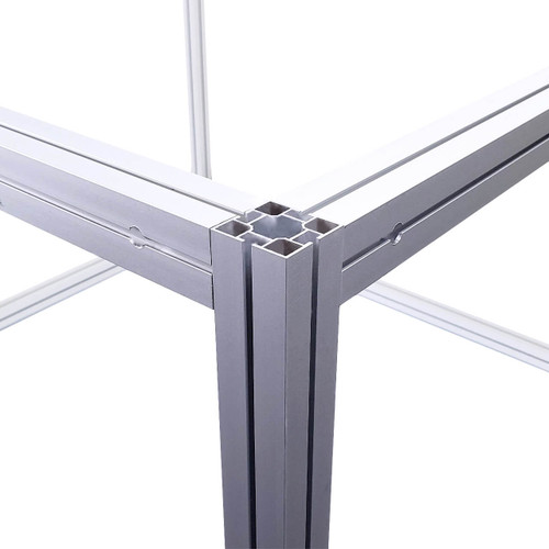 Utility Table Frame Portable Working Table Frame with Collapsible Modular Pieces