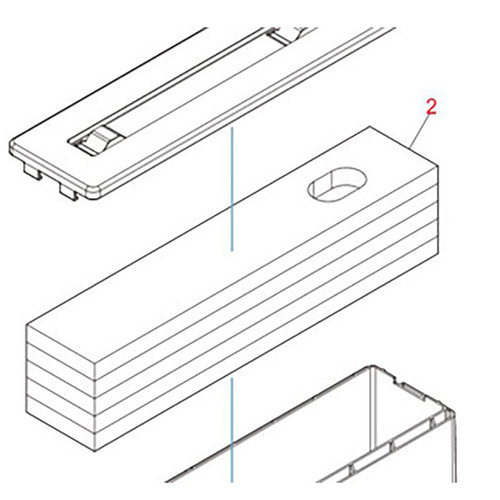 Roland Drain Pad for BN2, BD-8, BY Printers