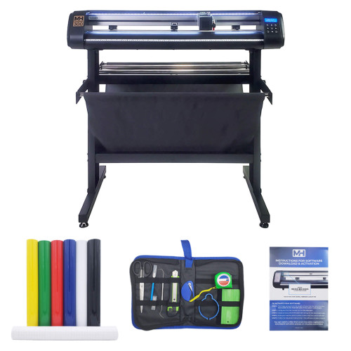 MH300-34 (871mm) 34 ARMS Contour and BARCODE Capable Vinyl Cutter with  Starter Bundle