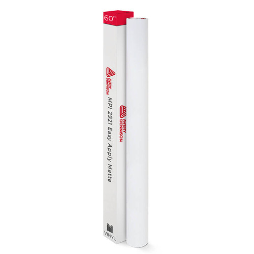Avery Dennison MPI 2921 Easy Apply Matte White Digital Vinyl