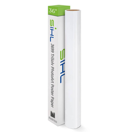 Sihl Products 3699 TriSolv PhotoArt Poster Paper 9mil Gloss