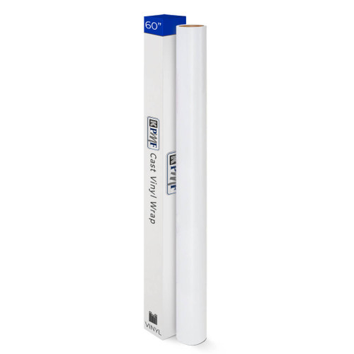 KPMF K75400 Series Gloss Perfect White Vinyl Vehicle Wrap (K75444)
