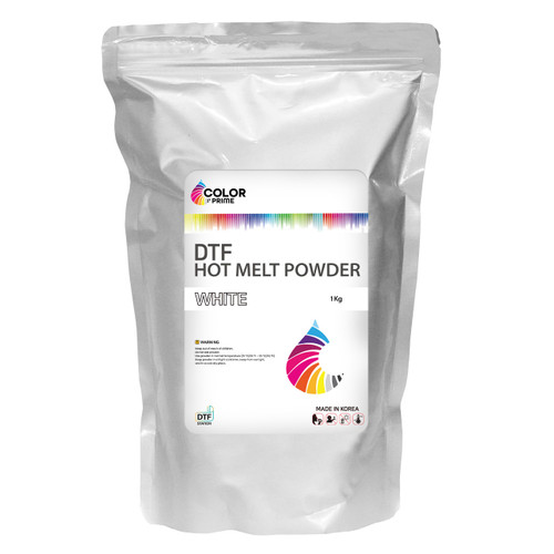 DTF Station Color Prime Hot Melt DTF Powder - White (1kg)