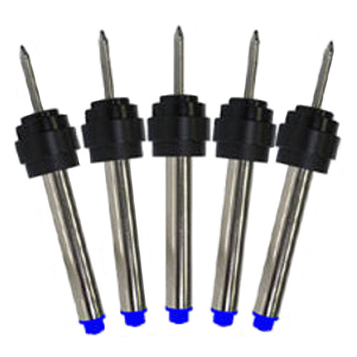 Summa Roller Ball Point Tip Blue Pens for Drag Knife Head 5-Pack (395-431)