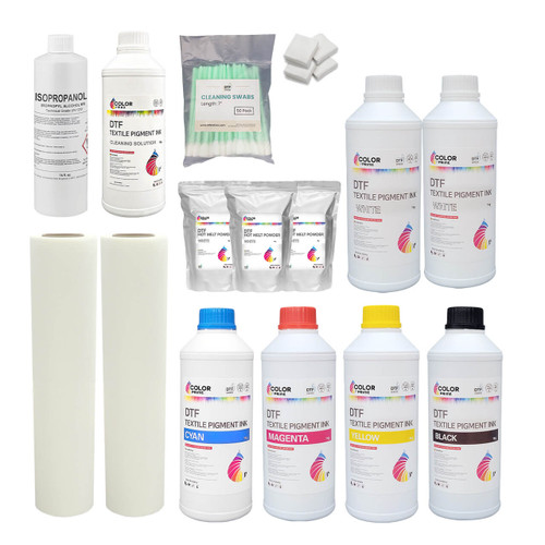 DTF Station Supplies Bundle for 9-Color 24" Prestige DTF Printers